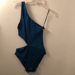 H&M ribbed cut-out bodysuit